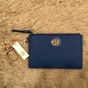 Tory Burch keychain wallet